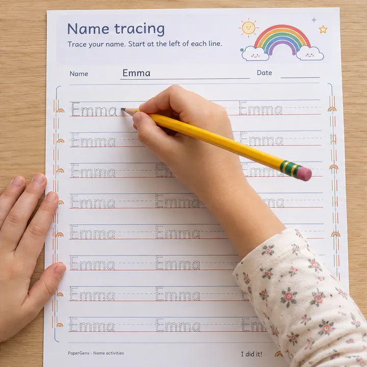 Name tracing use example: Show one tracing example.